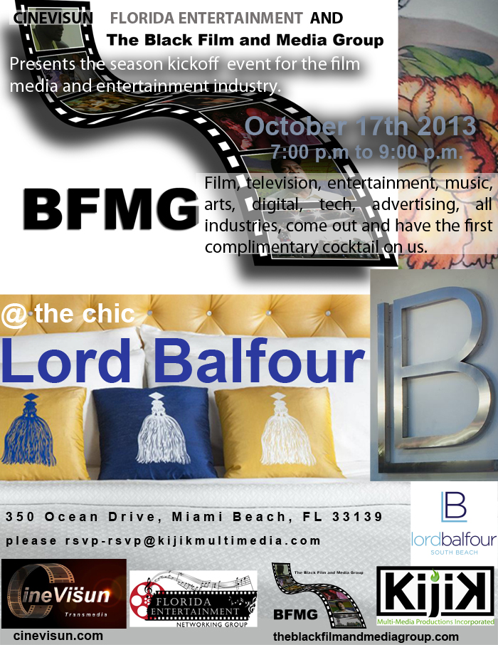 Balfour event flyer